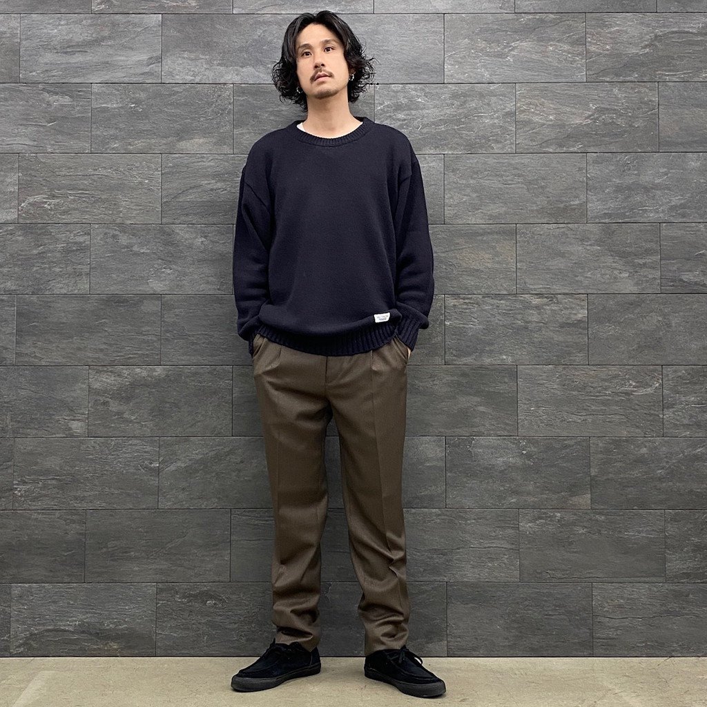 WACKO MARIA | ワコマリア PLEATED TROUSERS -TYPE 1- #BROWN [22FW