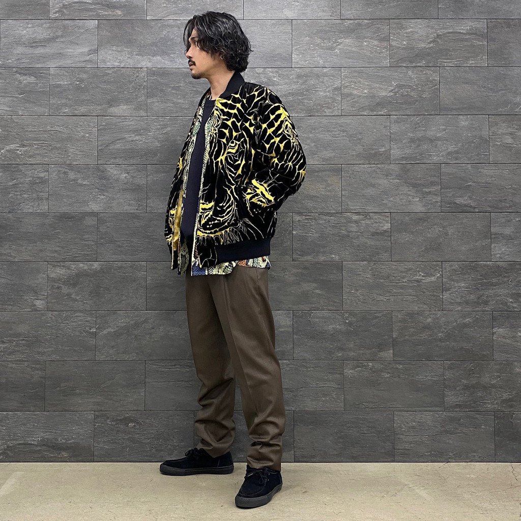 WACKO MARIA | ワコマリア PLEATED TROUSERS -TYPE 1- #BROWN [22FW