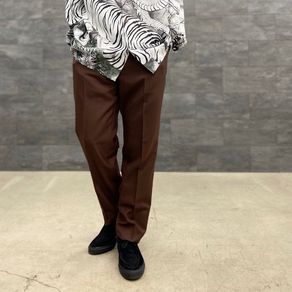 WACKO MARIA | ワコマリア PLEATED TROUSERS -TYPE 2- #D-RED [22FW