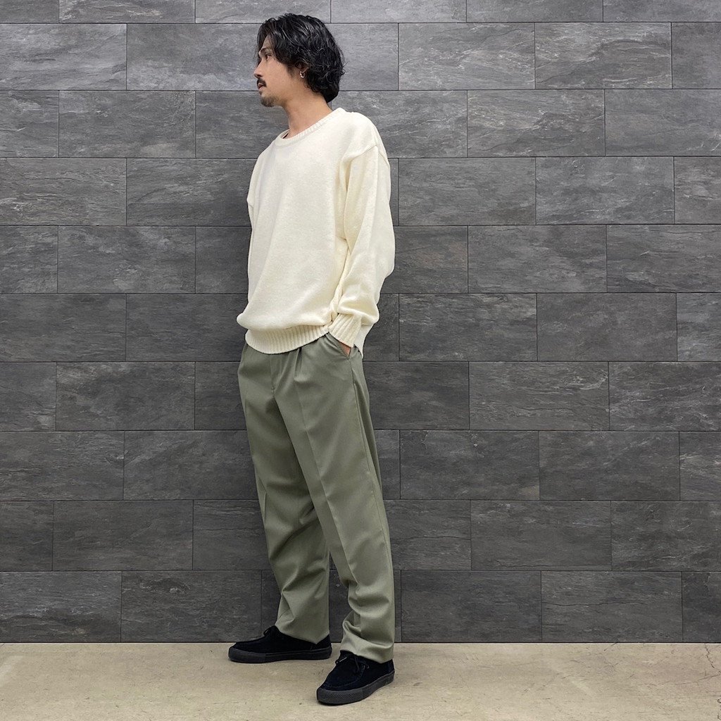 WACKO MARIA スラックス TYPE-2 SMOKEY GREEN L www.teamsoft.com.pe