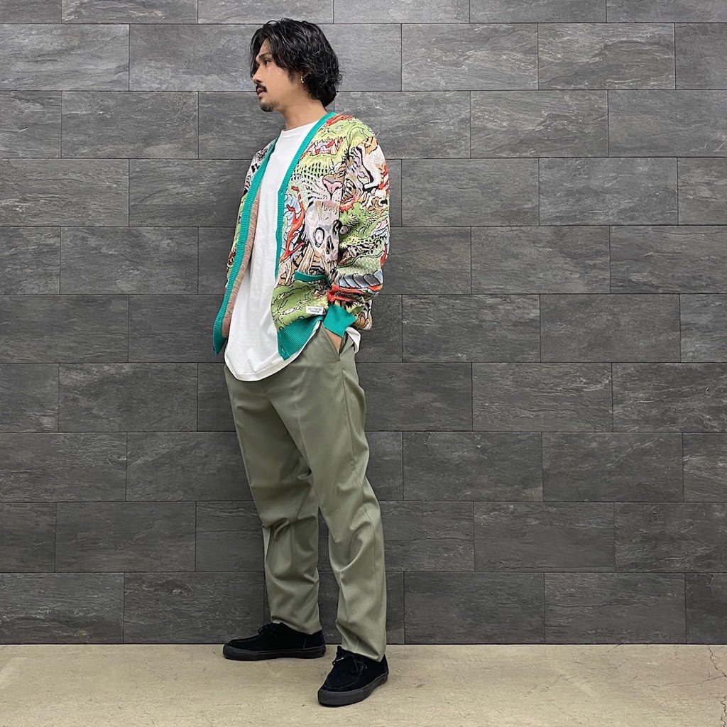 22FW ワコマリア セットアップ PLEATED TROUSERS type1 deaflink.com