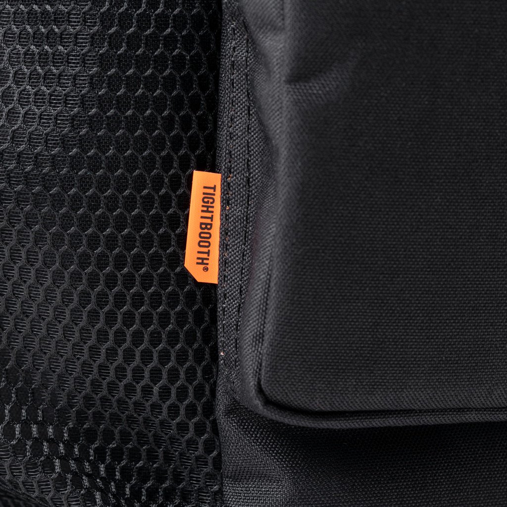 DOUBLE POCKET BACKPACK #BLACK [FW22-SPOT-A01] _ TIGHTBOOTH