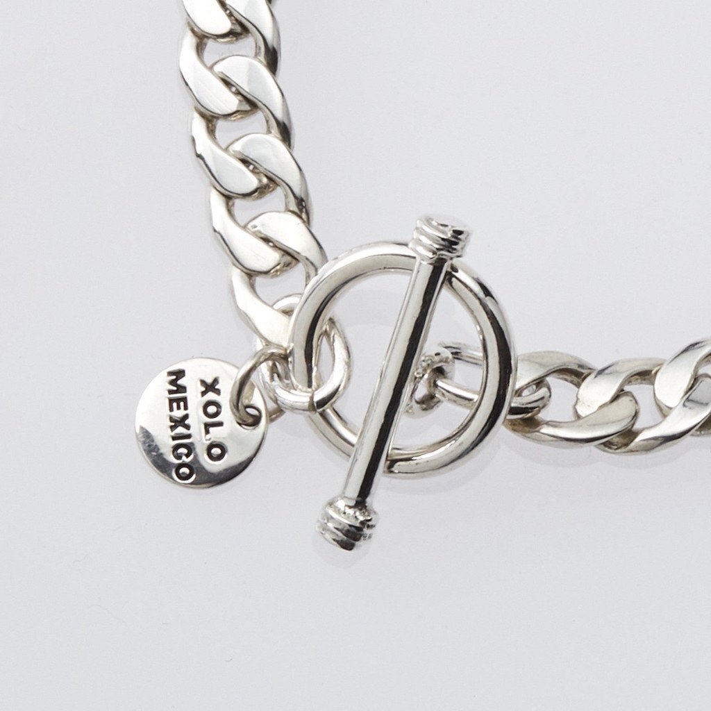 / BASIC LINK BRACELET -8mm- SILVER