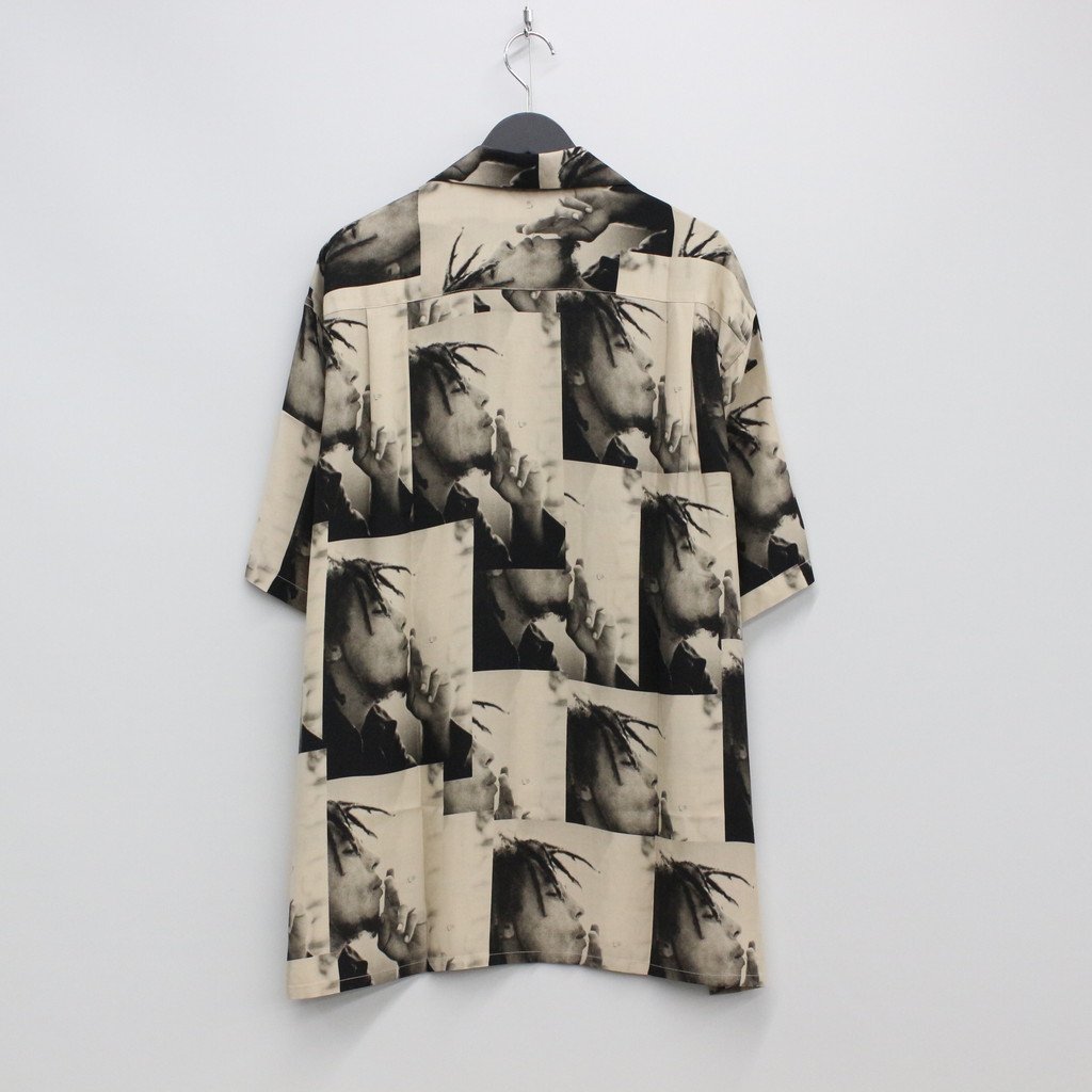 BOB MARLEY | HAWAIIAN SHIRT S/S #L-BROWN [BOBMARLEY-WM-HI07] _