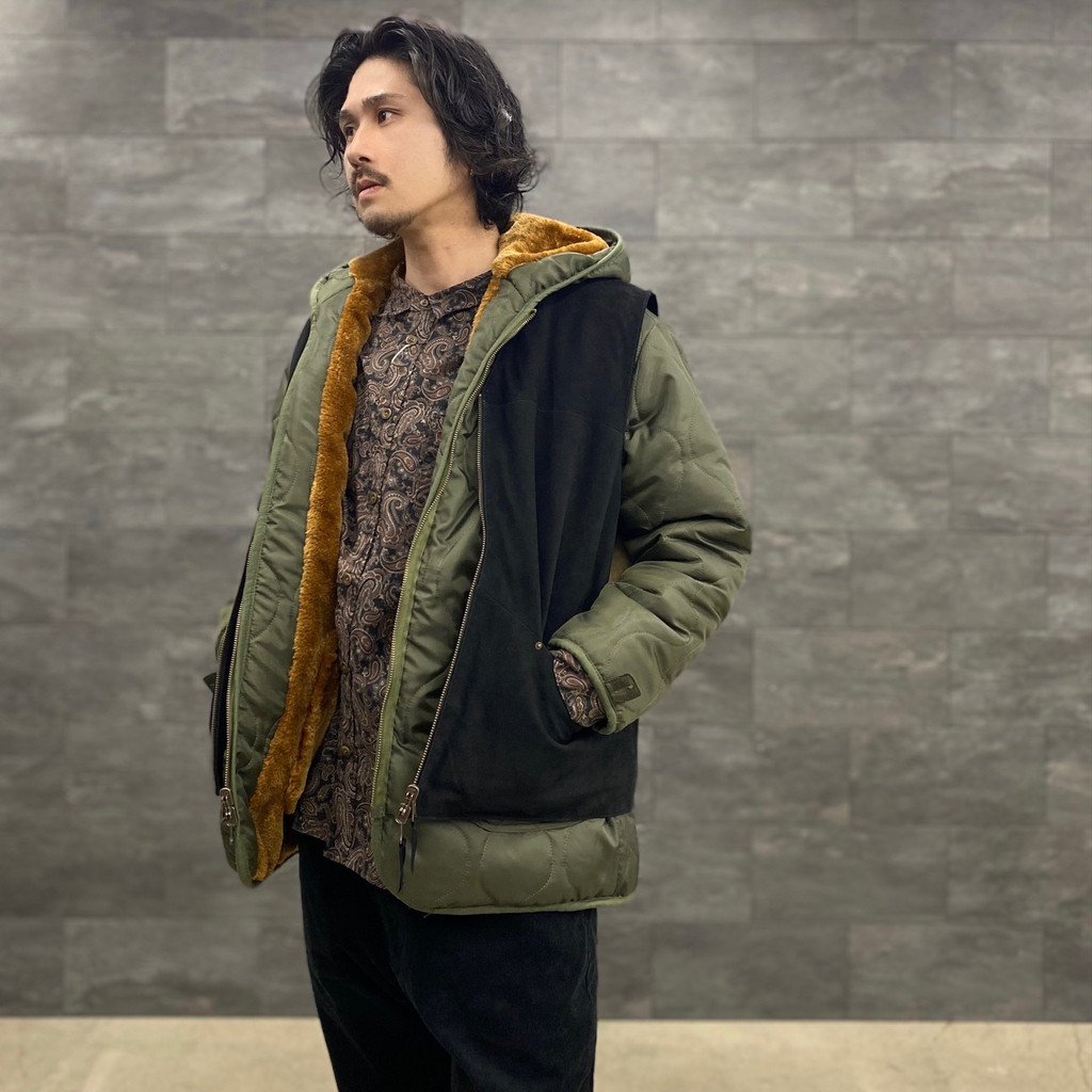 アウター / POLER PARKA OLIVE