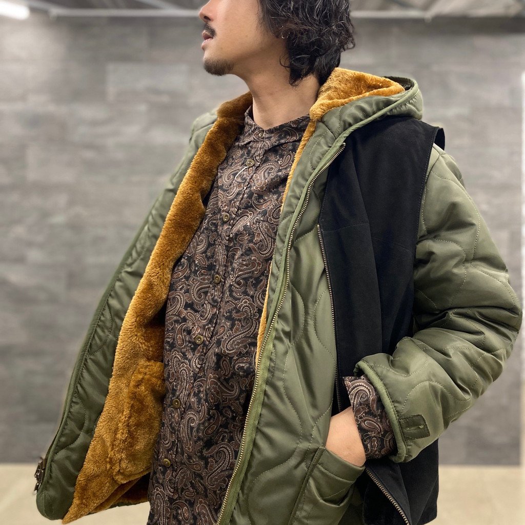 アウター / POLER PARKA OLIVE