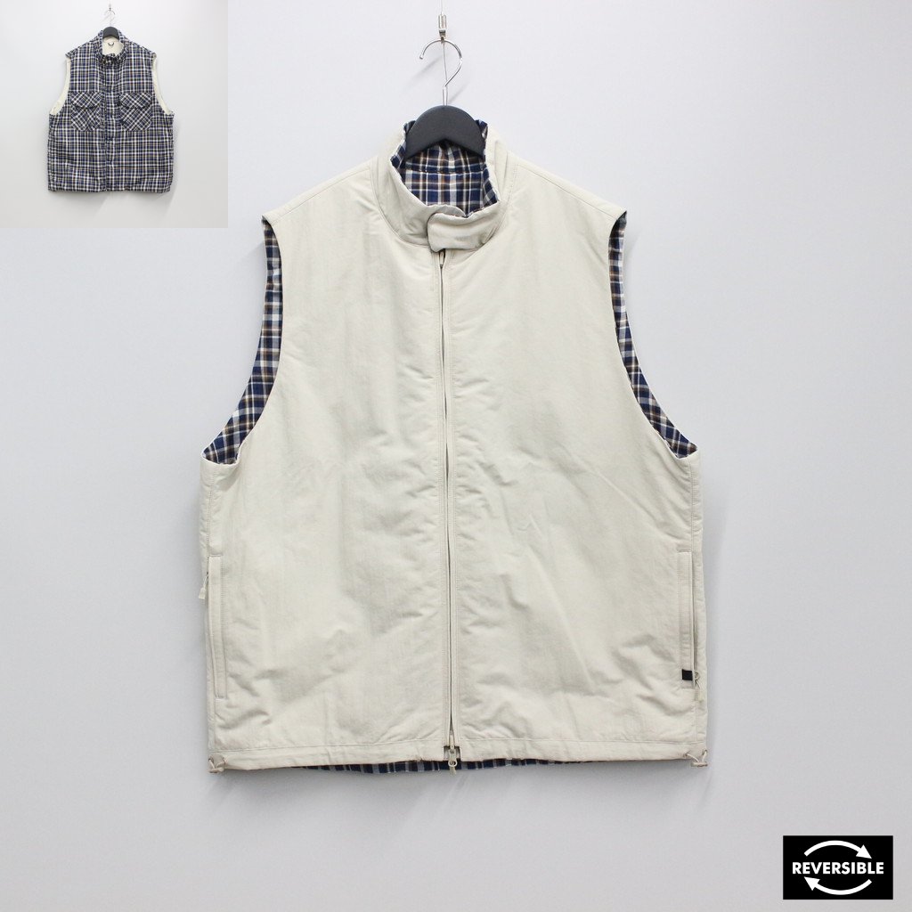 DAIWA PIER39 | ダイワピア39 TECH REVERSIBLE TREKKING VEST #ECRU