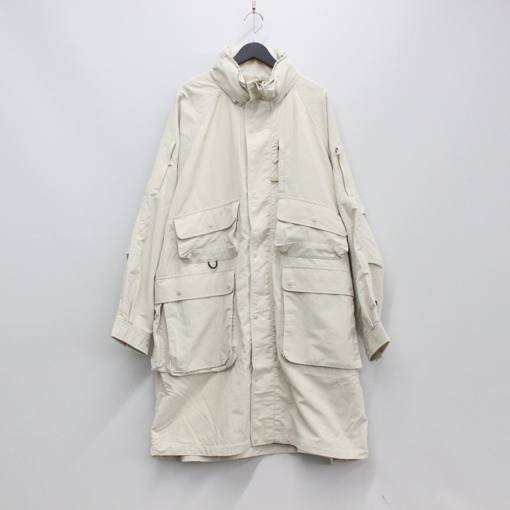 アウター / TECH LONG TREKKING JACKET ECRU