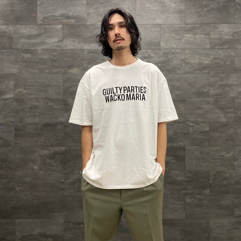 WACKO MARIA WASHED HEAVY WEIGHT T-SHIRT - Tシャツ/カットソー(半袖 