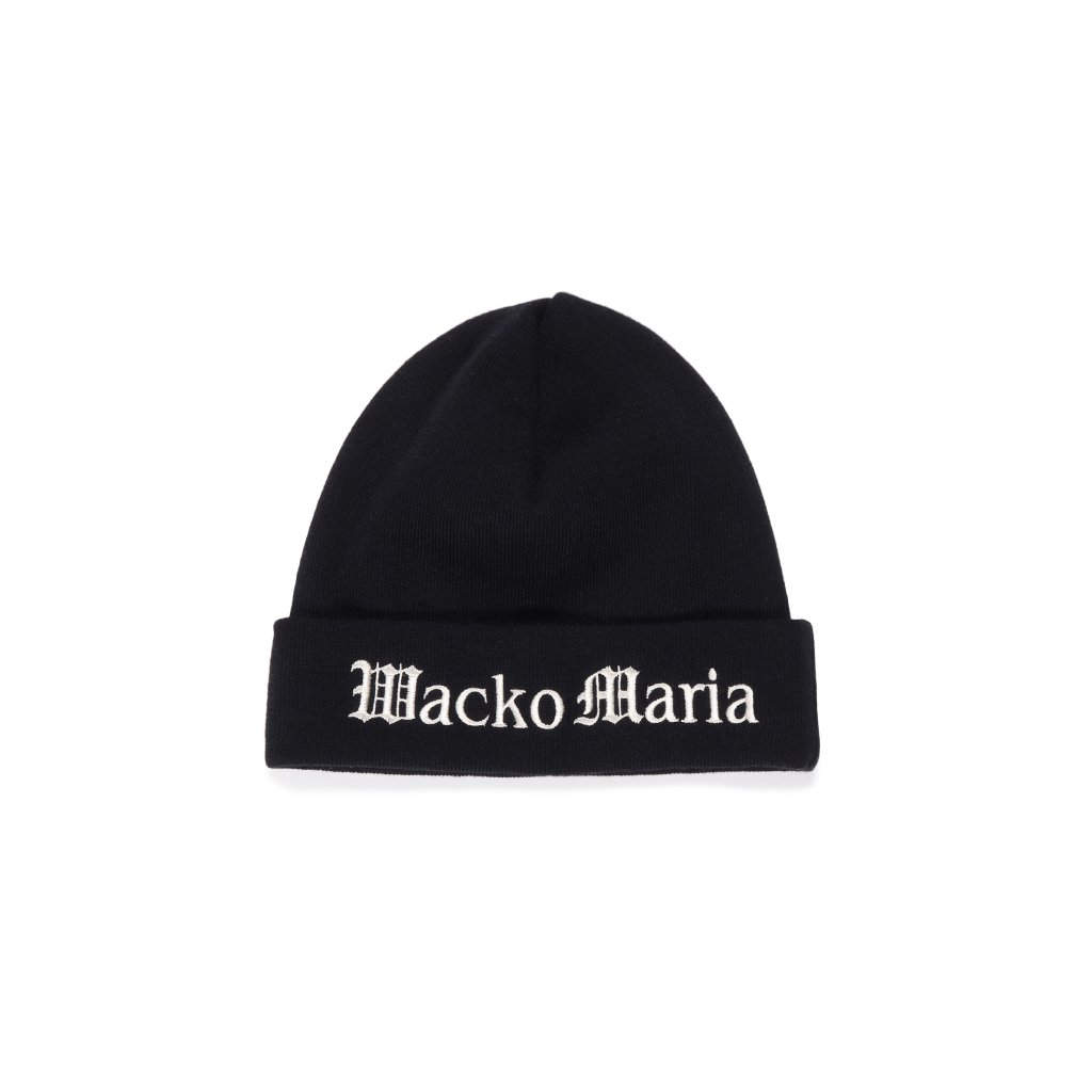 KNIT WATCH CAP -TYPE 2- #BLACK [23SS-WMA-CP03] _ WACKO MARIA