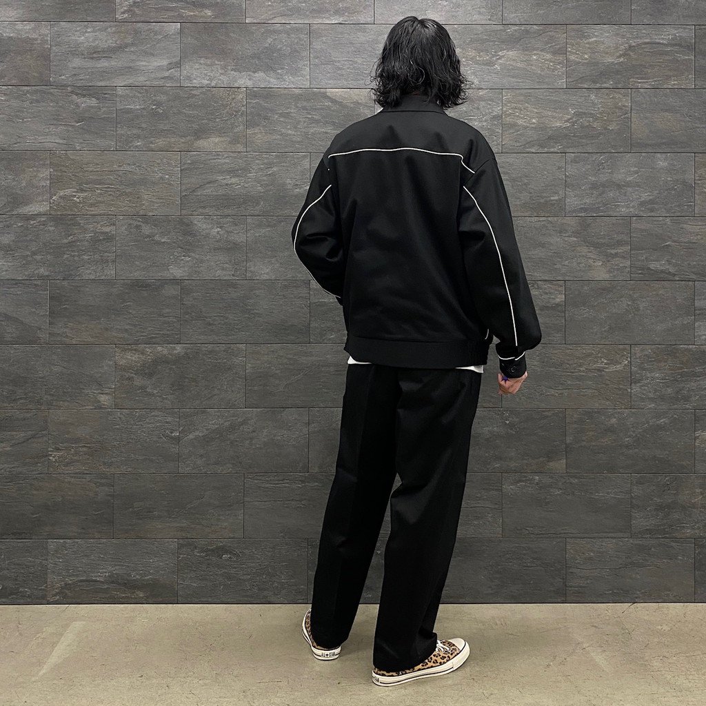 DOUBLE PLEATED CHINO TROUSERS #BLACK [23SS-WMP-PT02] _ WACKO MARIA 