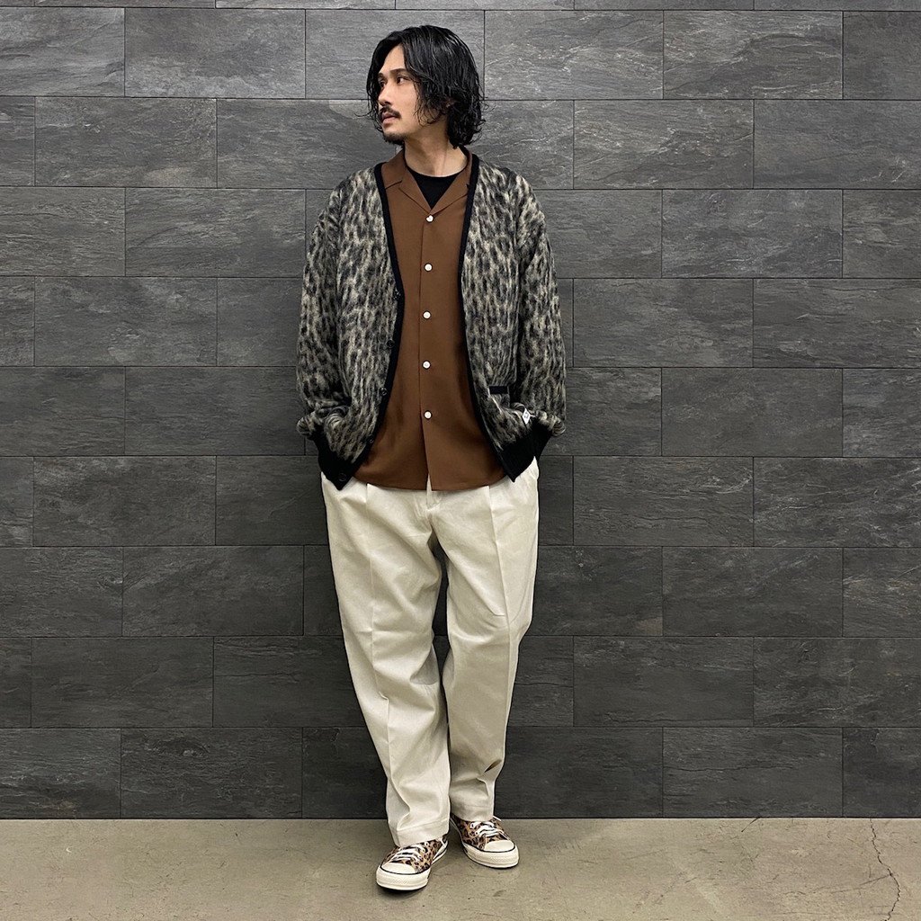 DOUBLE PLEATED CHINO TROUSERS #WHITE [23SS-WMP-PT02] _ WACKO MARIA 