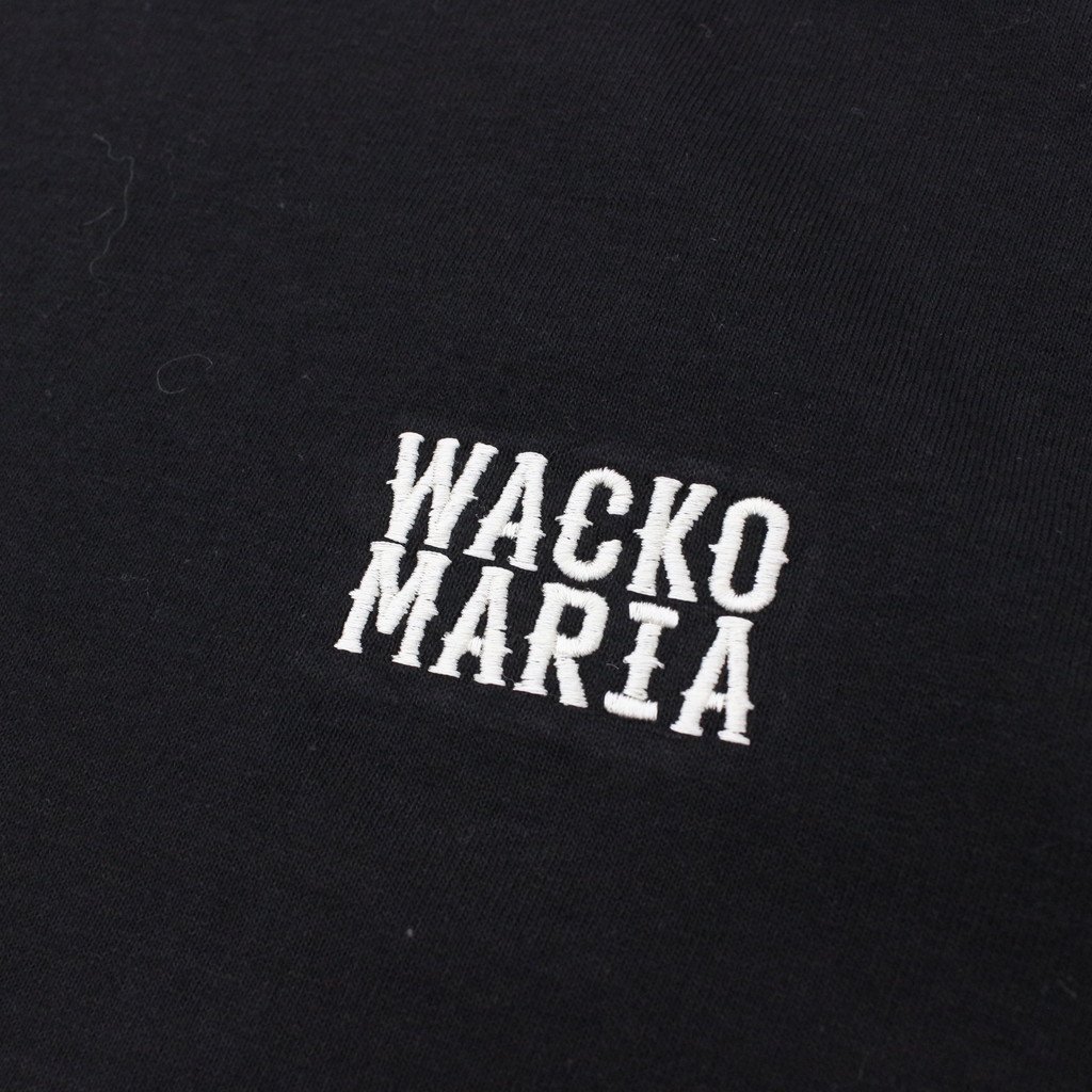 CREW NECK LONG SLEEVE T-SHIRT #BLACK [23SS-WMT-LT01] _ WACKO MARIA