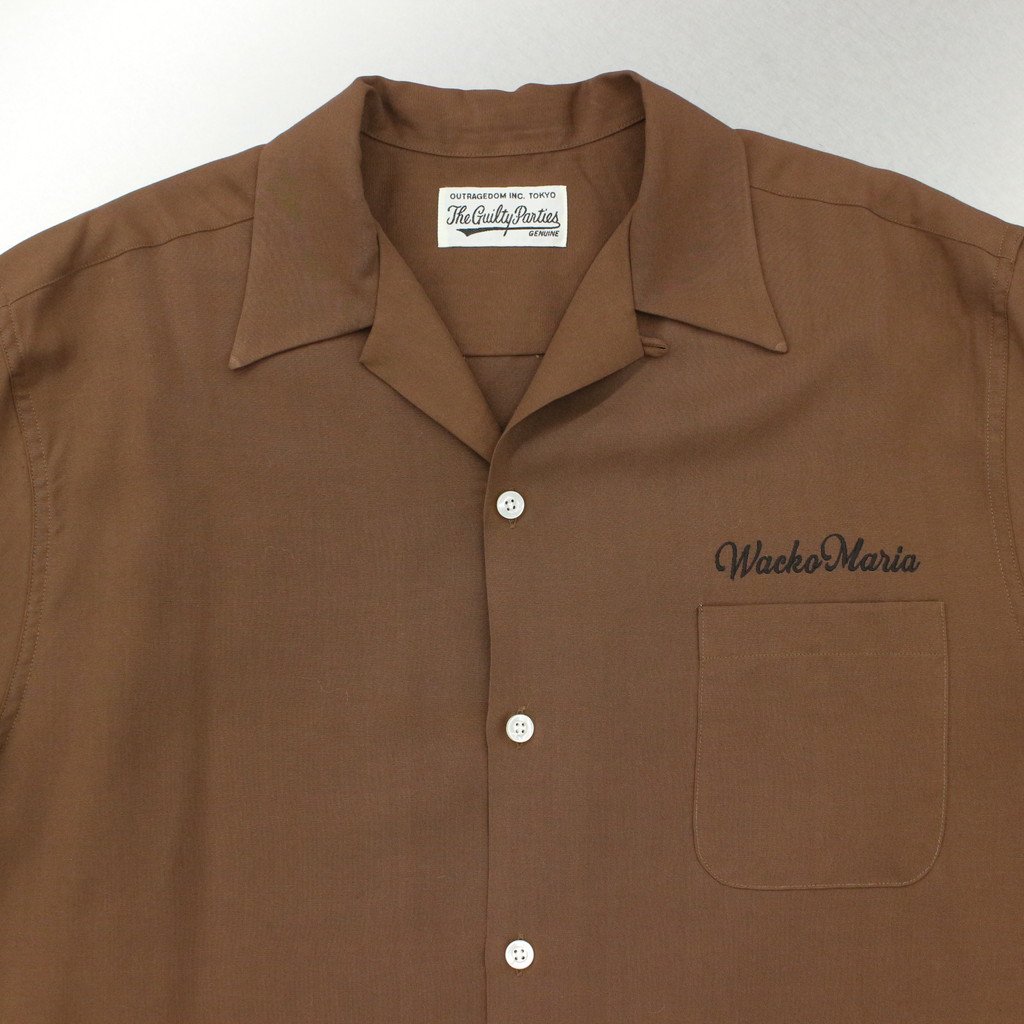 シャツ / 50'S SHIRT L/S -TYPE 2- BROWN