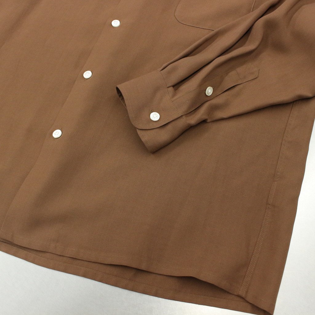 シャツ / 50'S SHIRT L/S -TYPE 2- BROWN