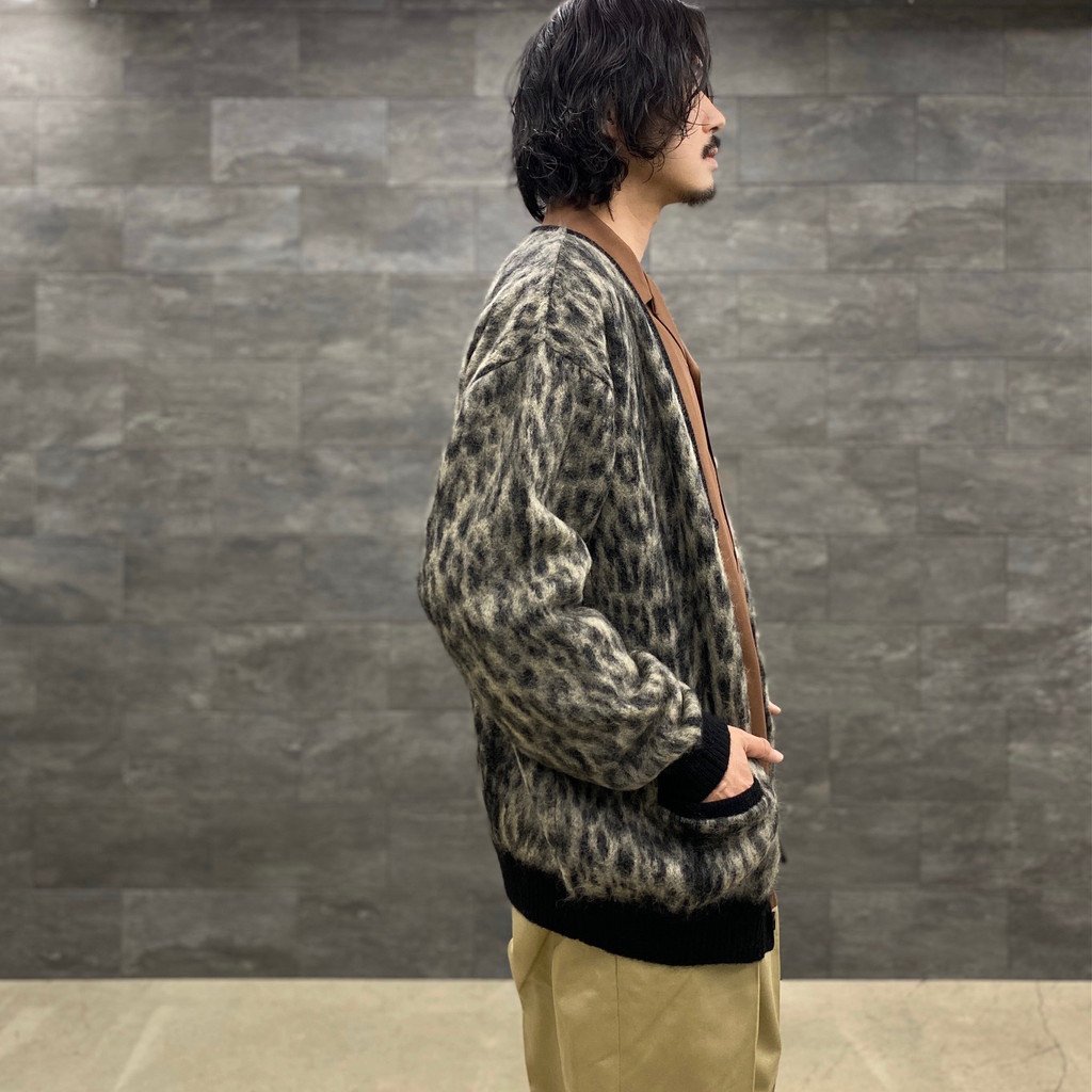 LEOPARD MOHAIR CARDIGAN (20FW-WMK-KN20) 永久定番 www.spiralesdelux.fr