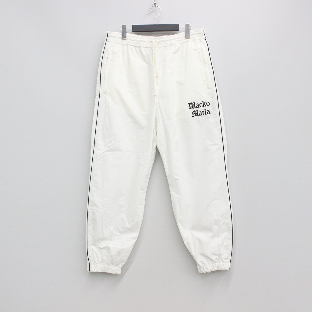 TRACK PANTS -B- #WHITE [23SS-WMO-TP04] _ WACKO MARIA | ワコマリア