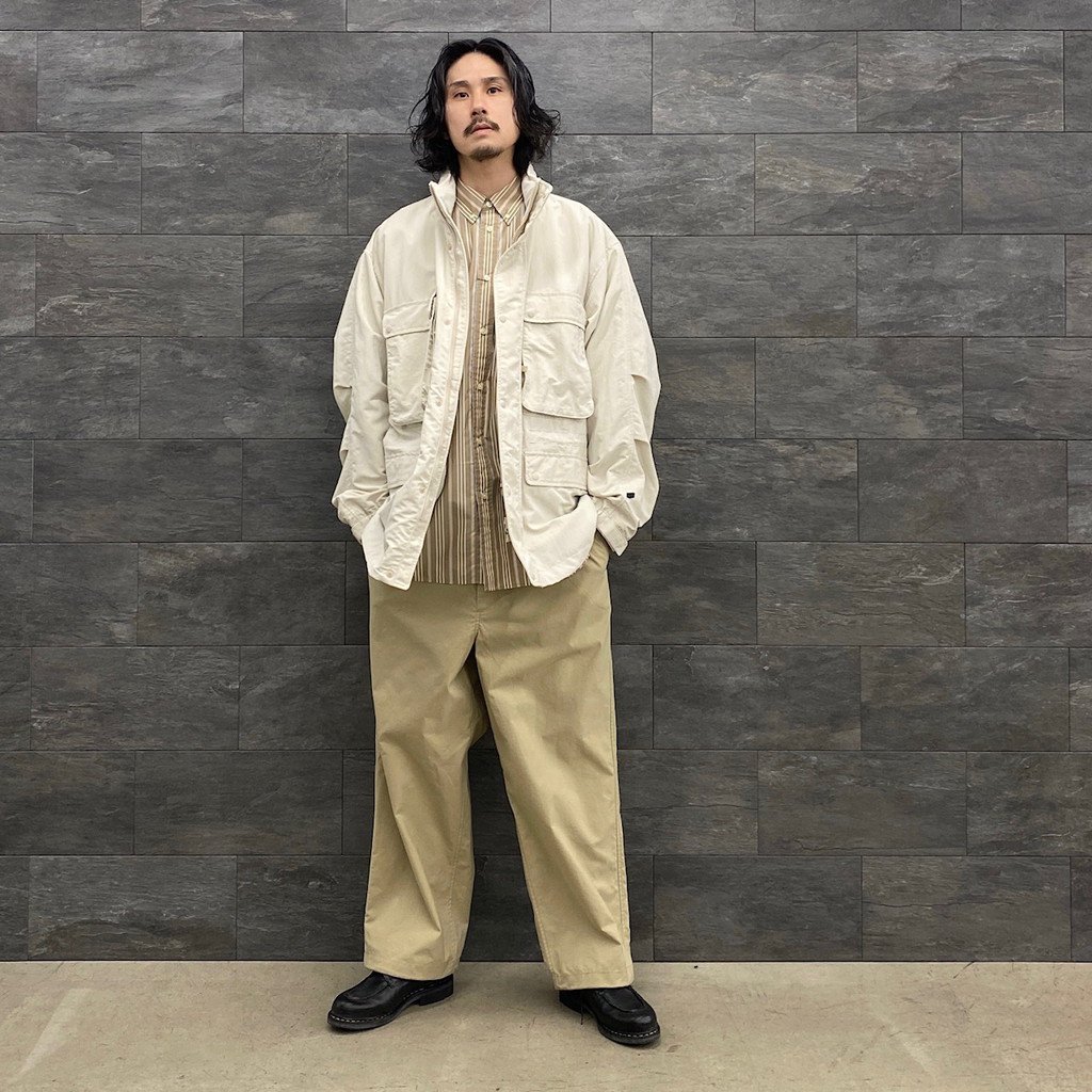 パンツ / TECH BUSH TROUSERS SAND BEIGE