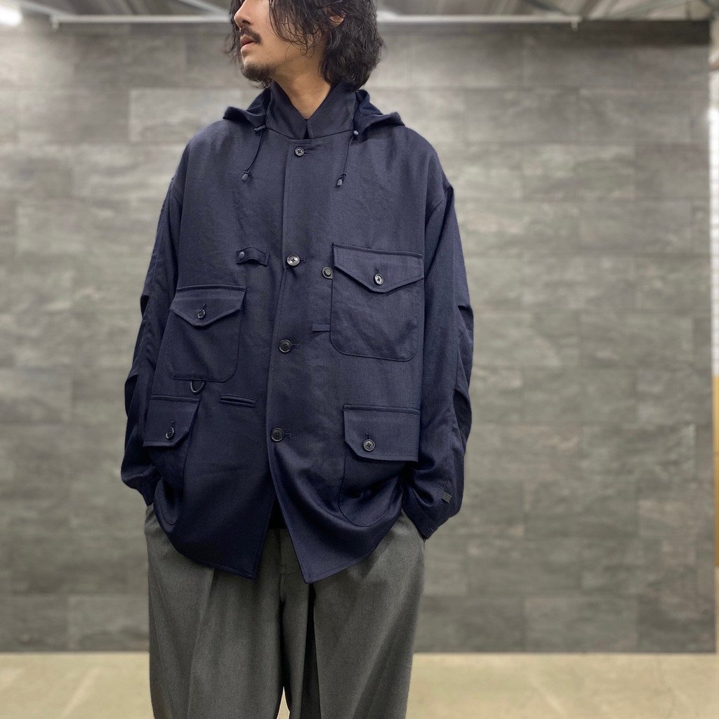 アウター / TECH SAFARI JACKET D-NAVY