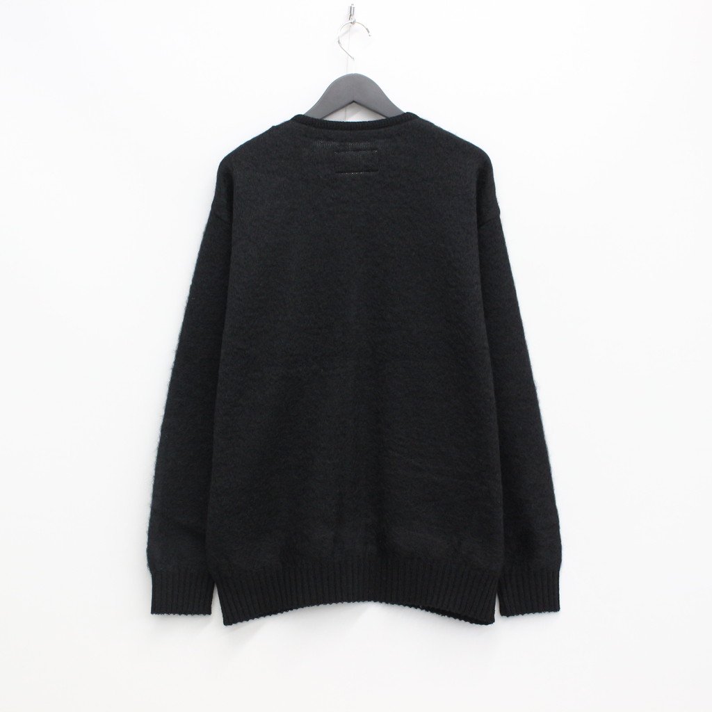 MOHAIR CARDIGAN #BLACK [23SS-WMK-KN06] _ WACKO MARIA | ワコマリア