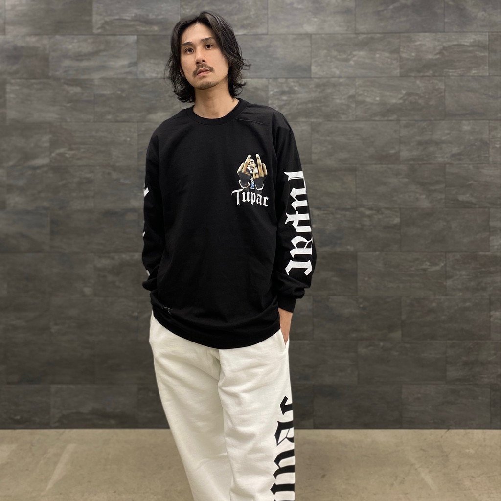 沸騰ブラドン wacko maria TUPAC CREW NECK LONG SLEEVE