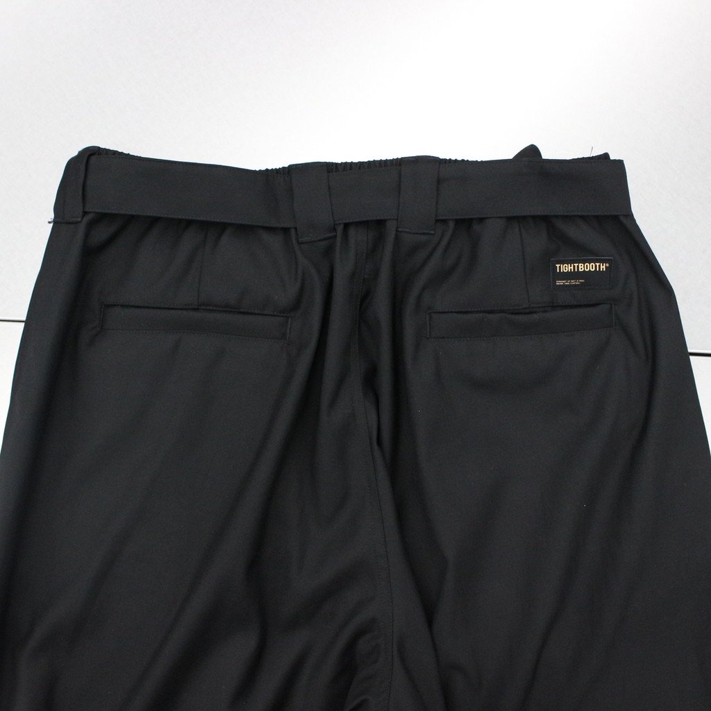 パンツ / BAGGY SLACKS BLACK