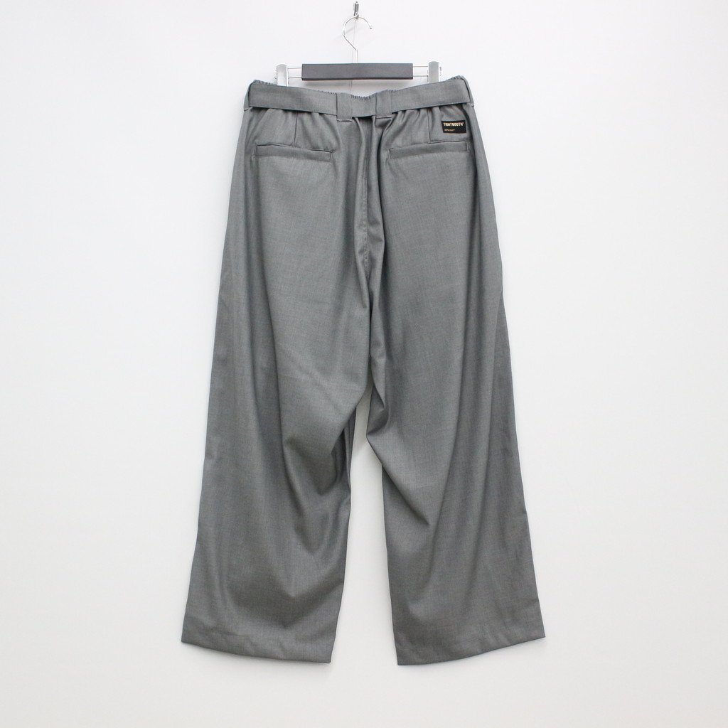 / BAGGY SLACKS GRAY