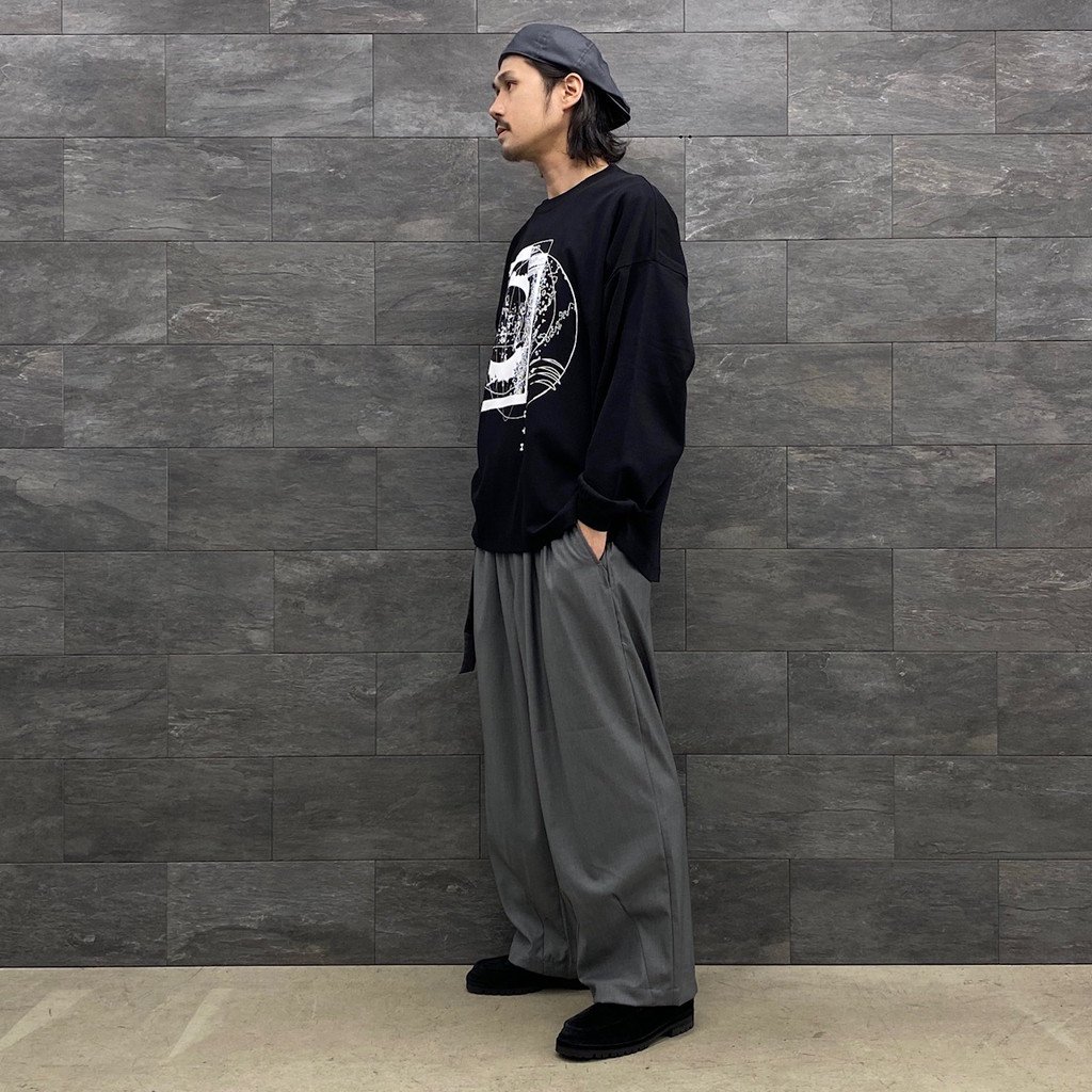 パンツ / BAGGY SLACKS GRAY