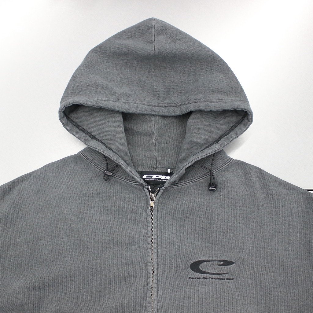 CPG | FULL ZIP HOODIE #PIGMENT BLACK [FS1227] _ パーカー、スウェット