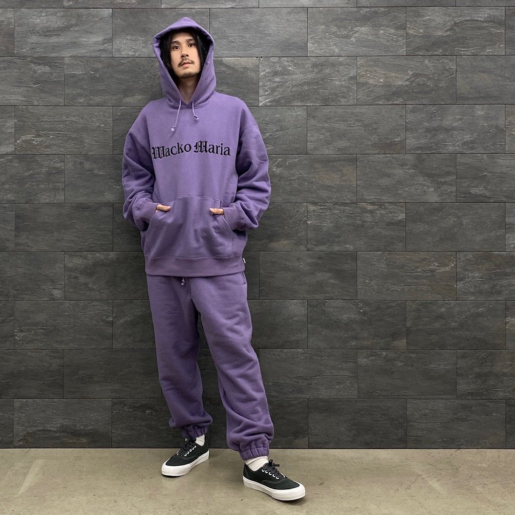 MIDDLE WEIGHT PULLOVER HOODED SWEAT SHIRT #PURPLE [23SS-WMC-SS03