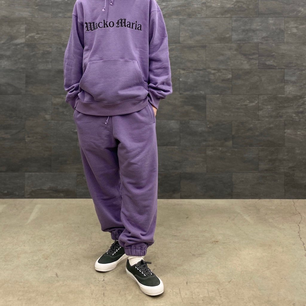 MIDDLE WEIGHT PULLOVER HOODED SWEAT SHIRT #PURPLE [23SS-WMC-SS03