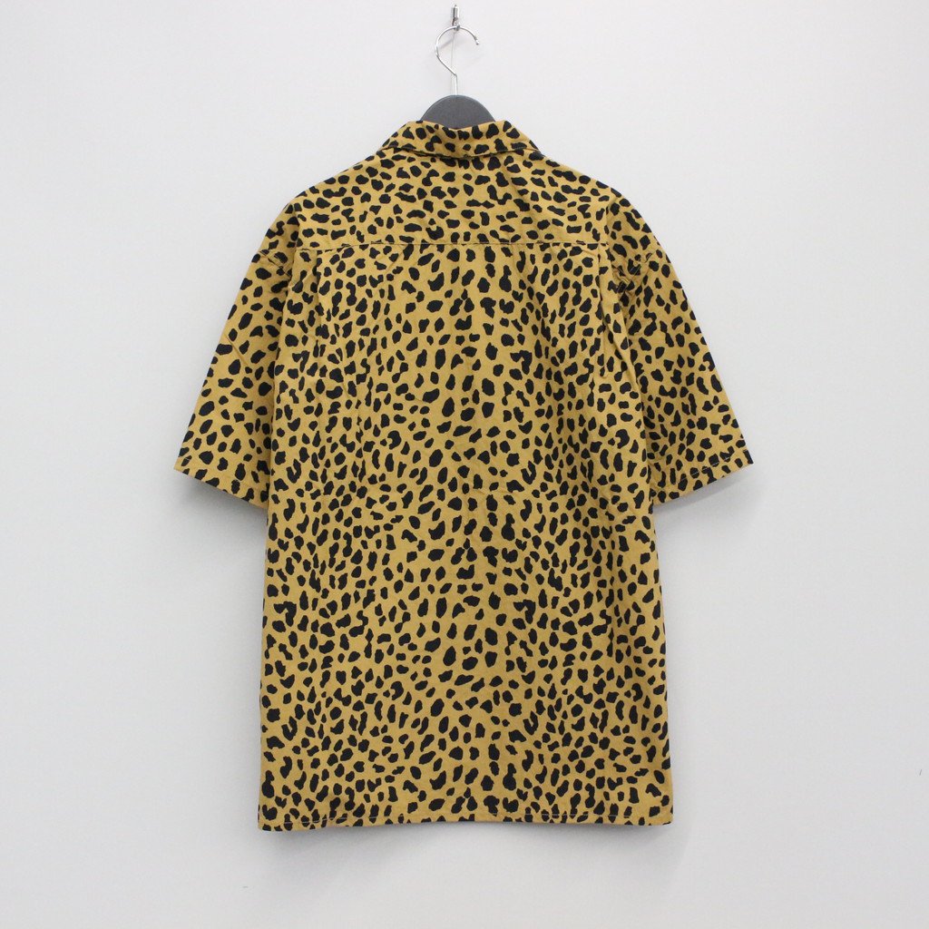 GRAMICCI | LEOPARD OPEN COLLAR SHIRT #BEIGE [GRAMICCI-WM-OC01] _