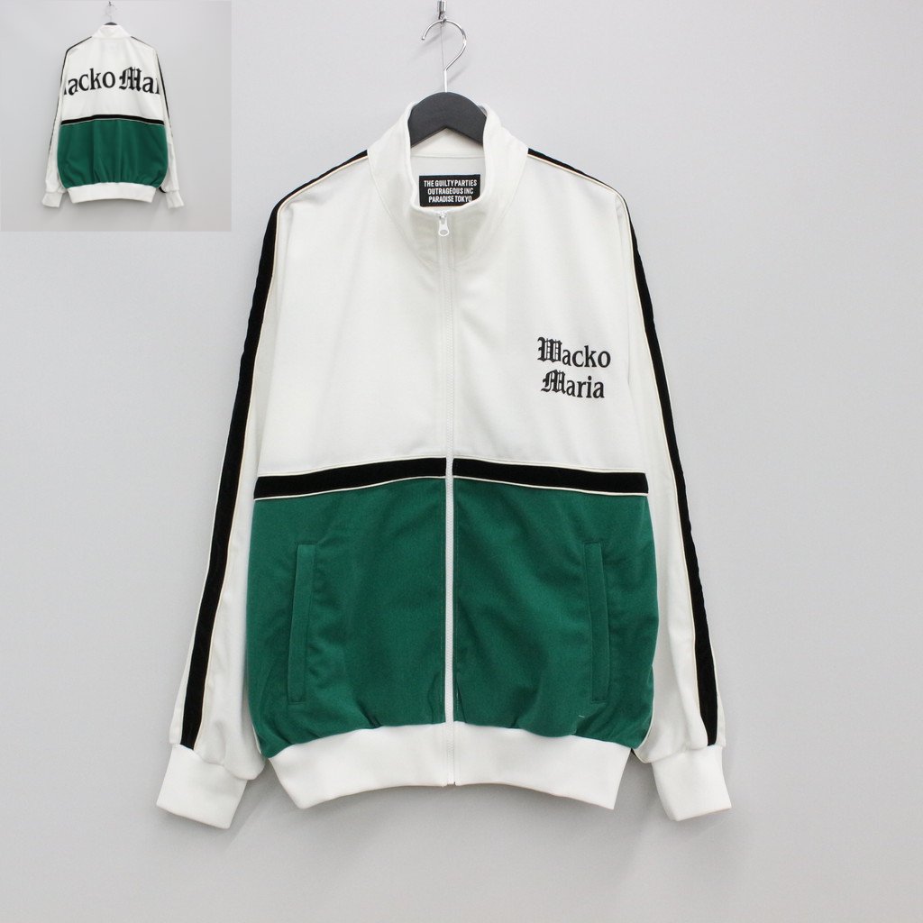 TRACK JACKET -D- -TYPE 2- #WHITE [23SS-WMO-TJ14] _ WACKO MARIA