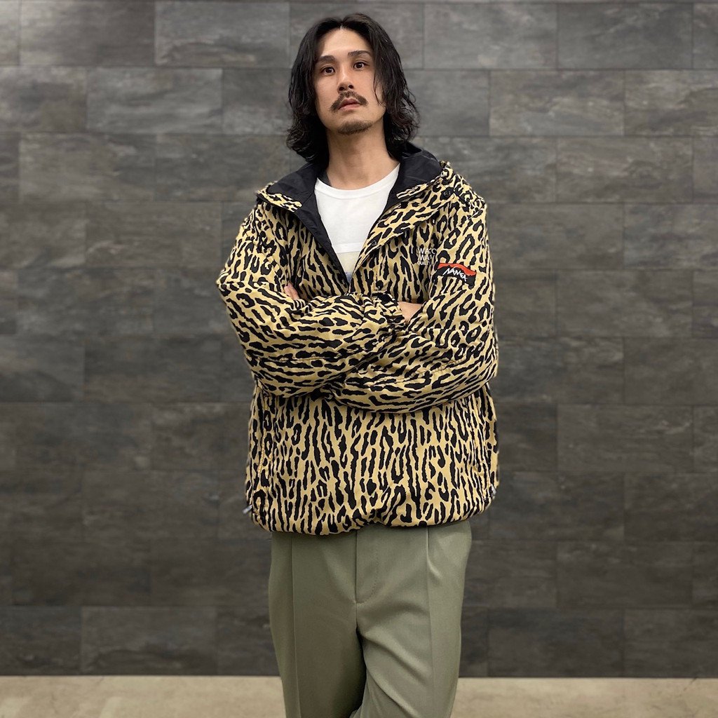 アウター / NANGA | LEOPARD ANORAK JACKET BEIGE