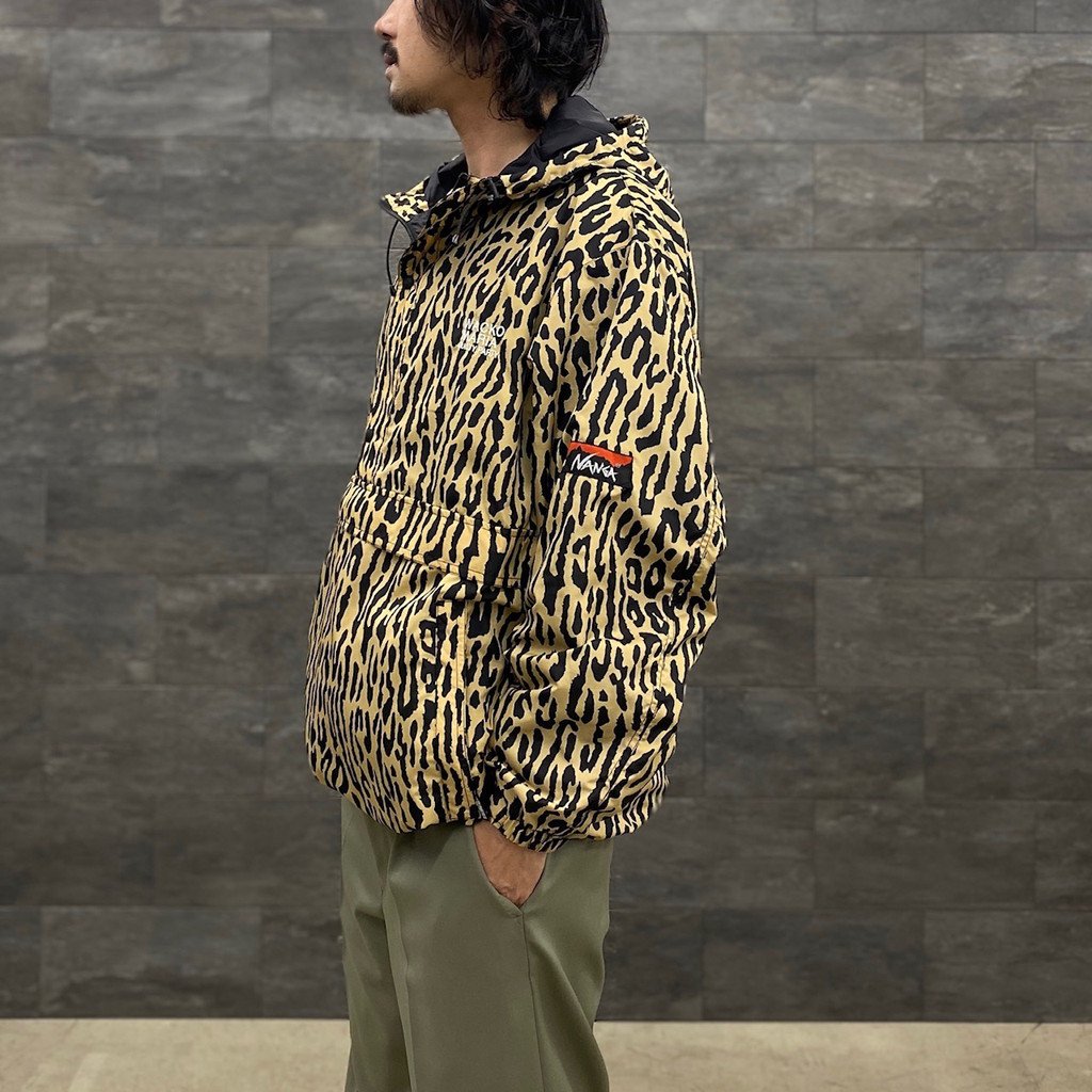 上等な 新品 L 23SS ワコマリア ナンガ LEOPARD ANORAK ワコマリア