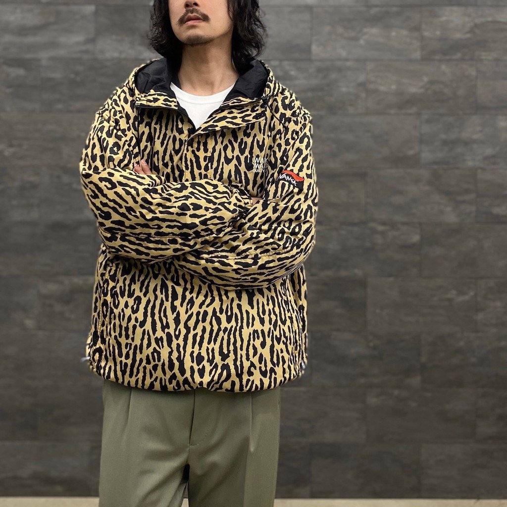 2極タイプ 新品 23SS ワコマリア ナンガ LEOPARD ANORAK JACKET