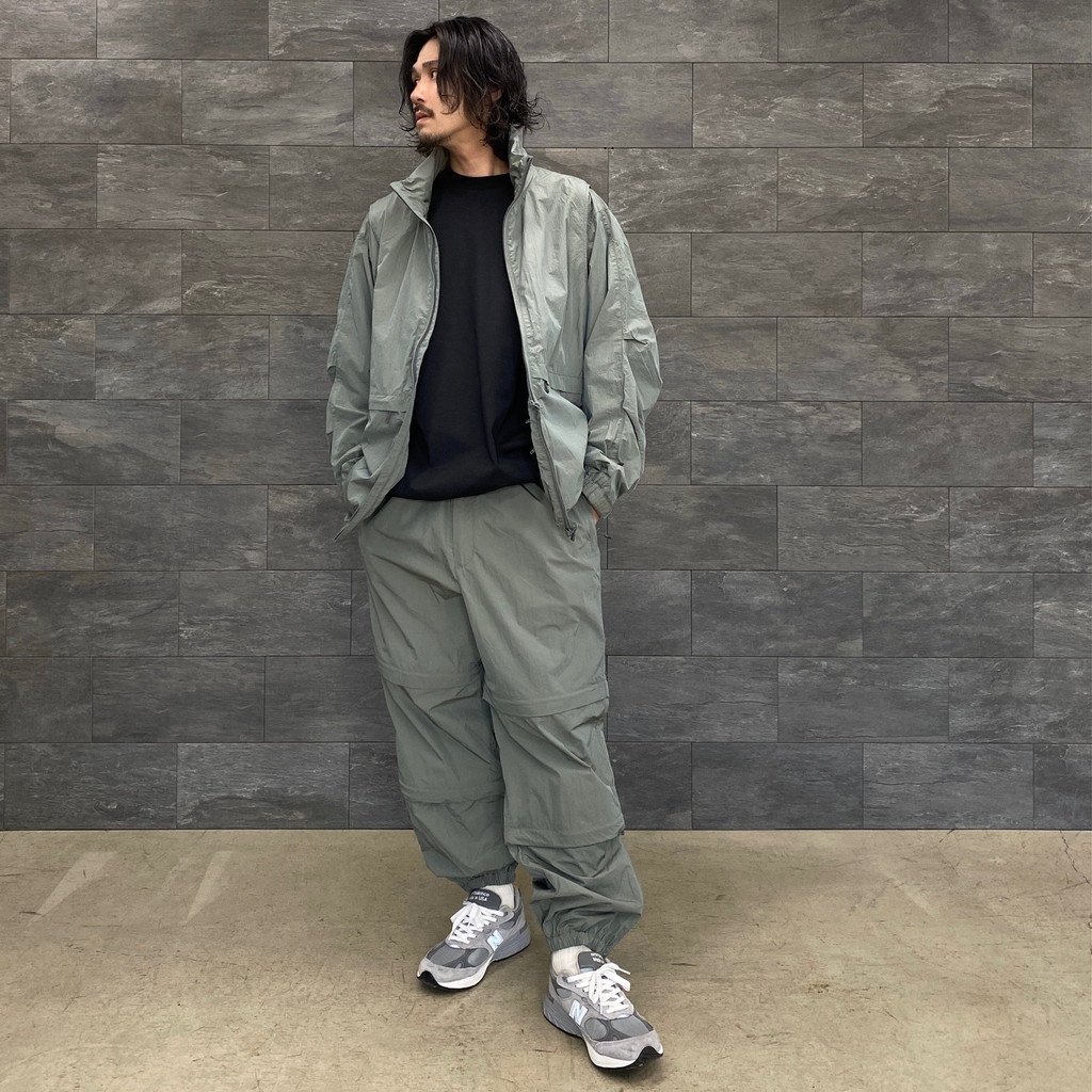 TECH 3WAY WINDBREAKER PANTS #COASTER GRAY [BP-30023] _ DAIWA