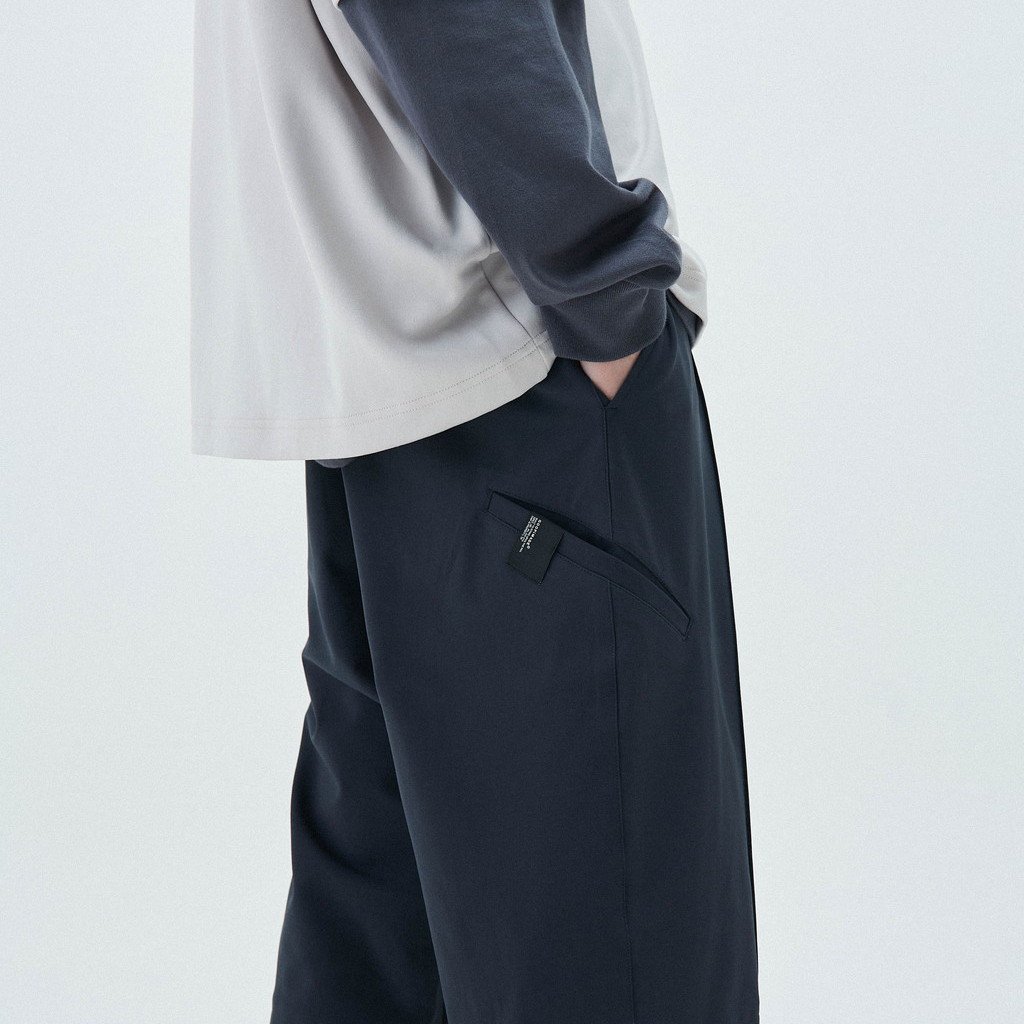 KM-01」 REGULAR-FIT TAILORED TROUSERS #DEEP MARINE [GOOPI-23SS-FEB