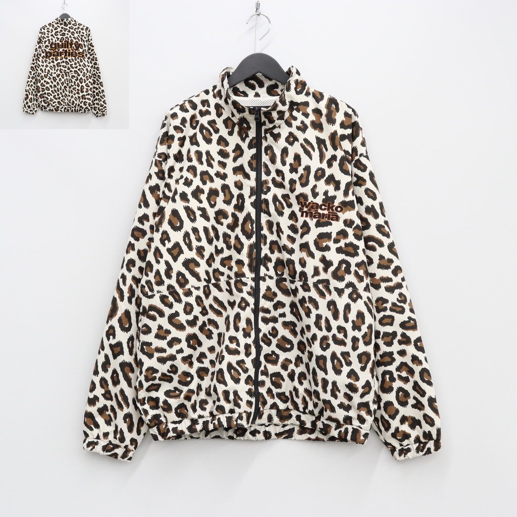 23SS WACKO MARIA LEOPARD TRACK JACKET L 定番 sandorobotics.com