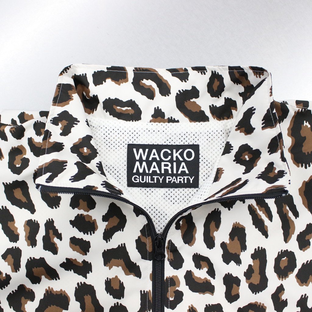 23SS WACKO MARIA LEOPARD TRACK JACKET L 定番 sandorobotics.com