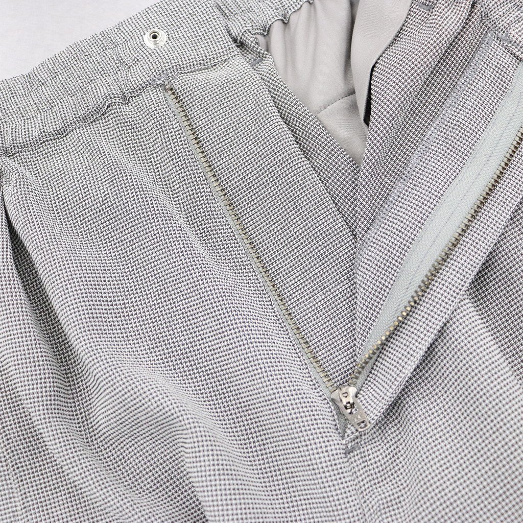 PIN HEAD CROPPED PANTS #GRAY [SS23-B08] _ TIGHTBOOTH PRODUCTION