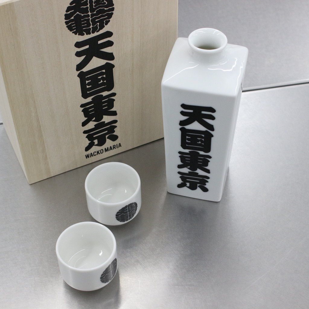 小物 / SAKE BOTTLE & CUP WHITE