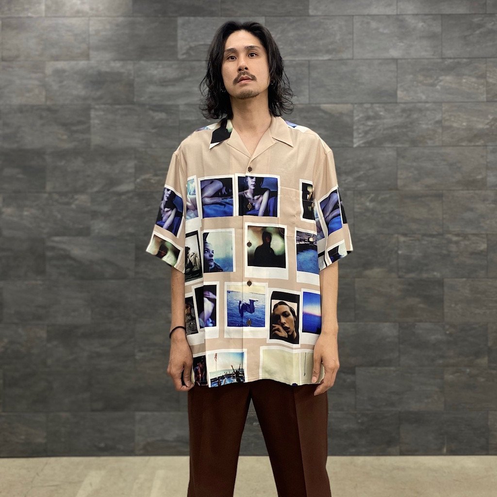 アロハシャツ / DAVIDE SORRENTI | S/S HAWAIIAN SHIRT -TYPE 2- BROWN