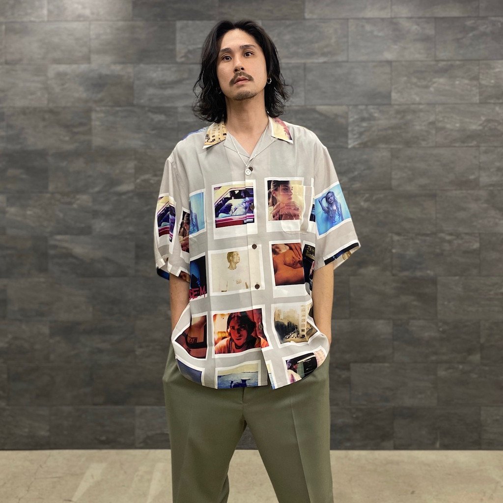 約62cm【未使用品】WACKO MARIA × DAVIDE SORRENTI シャツ