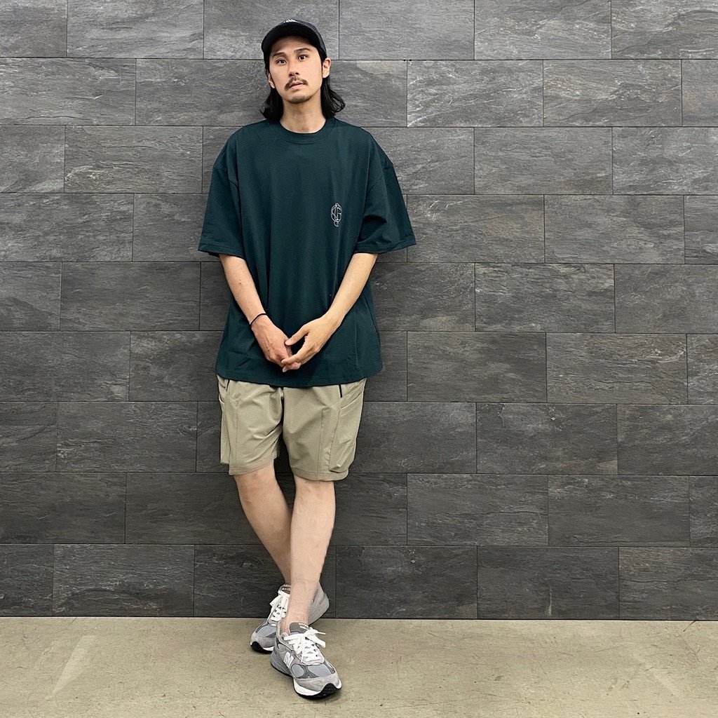 パンツ / MWS-01 「hydrodynamics」 Utility Zip-Shorts OCHRE