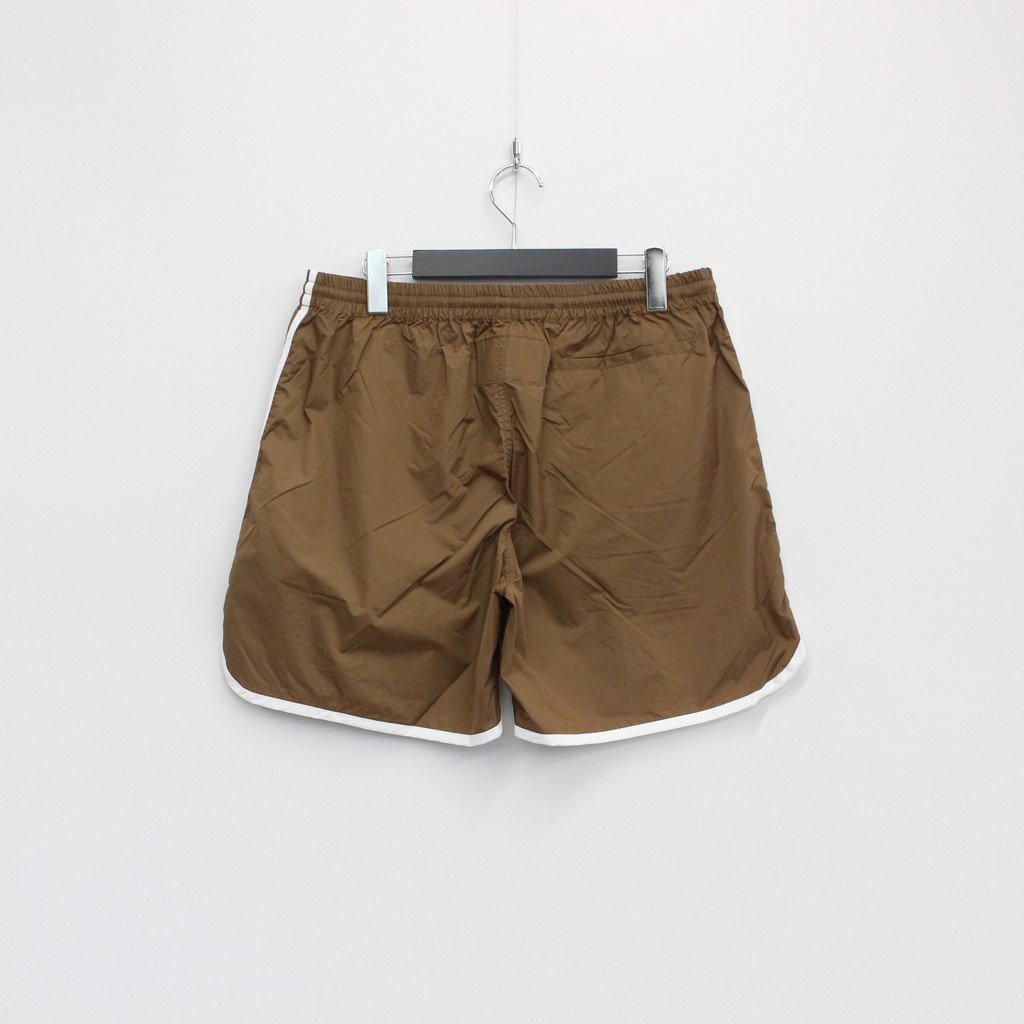 WACKO MARIA ATHLETIC SHORTS BROWN-