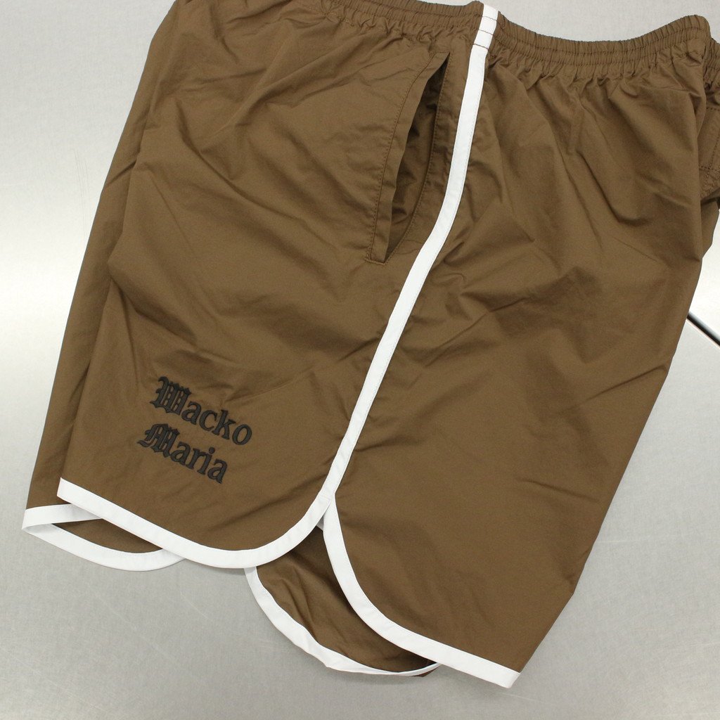 ATHLETIC SHORTS #BROWN [23SS-WMP-PT09] _ WACKO MARIA | ワコマリア