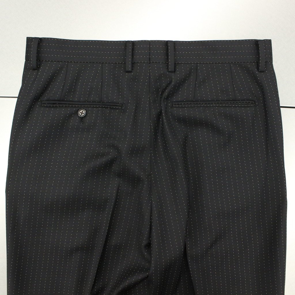 DOUBLE PLEATED TROUSERS #BLACK [23SS-WMP-TR30] _ WACKO MARIA