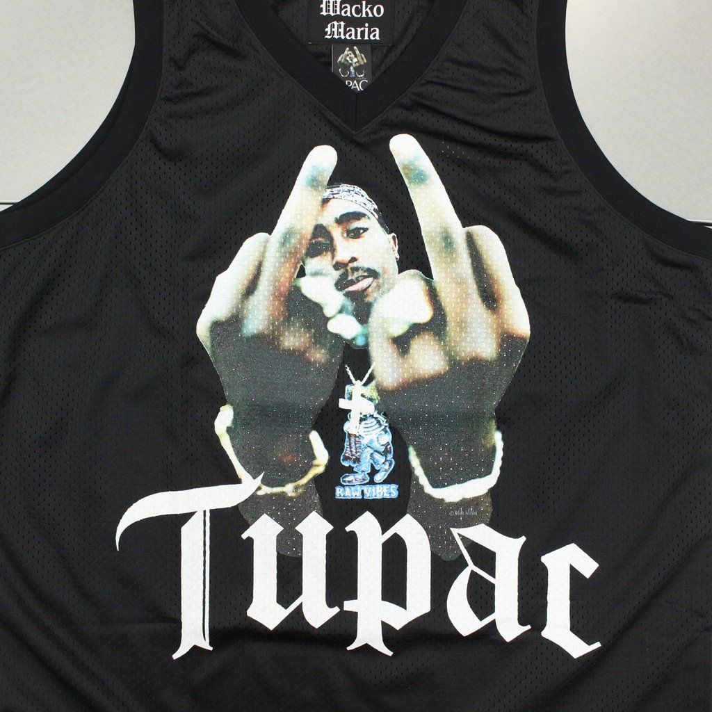 WACKOMARIA TUPAC BASKET BALL TANK TOP | www.karooplaas.co.za