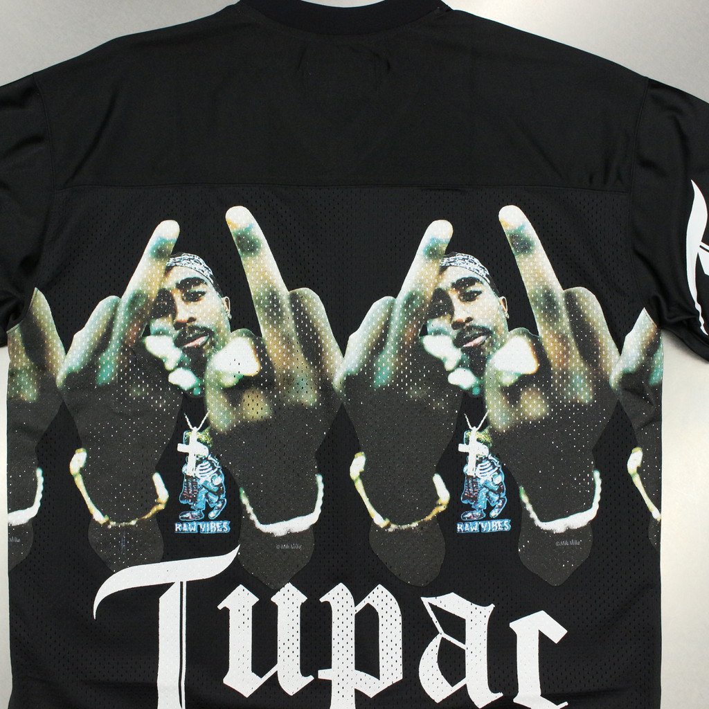 TUPAC | FOOT BALL SHIRT #COLOR [TUPAC-WM-FT01] _ WACKO MARIA